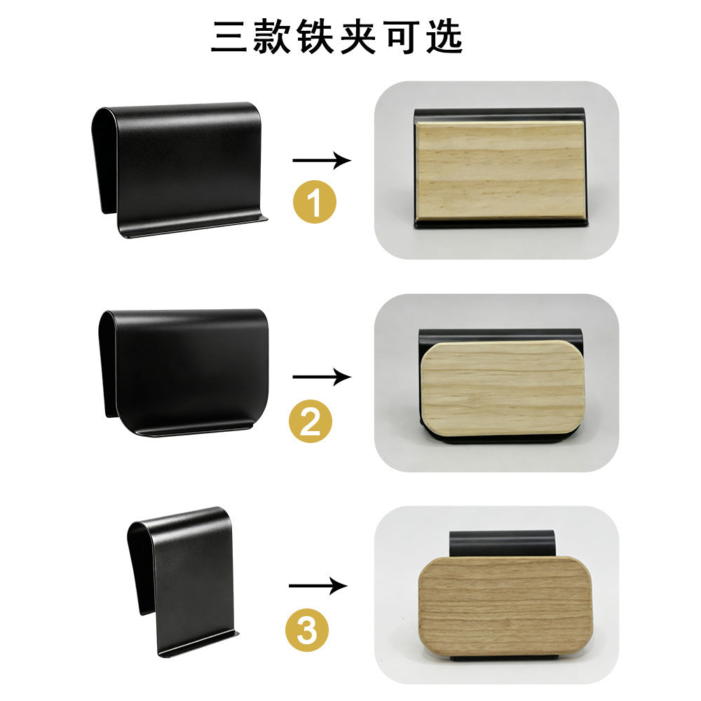 Wooden Sun Visor Car Air Freshener - Hanging Aromatherapy Fragrance Ornament