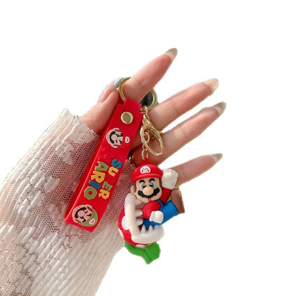 Creative Pvc Cute Doll Keychain Car Hanging Wholesale