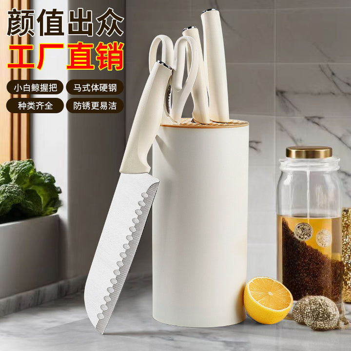 不锈钢刀具套装菜刀切片刀刀东南亚五件套厨房用具大全厨具套装