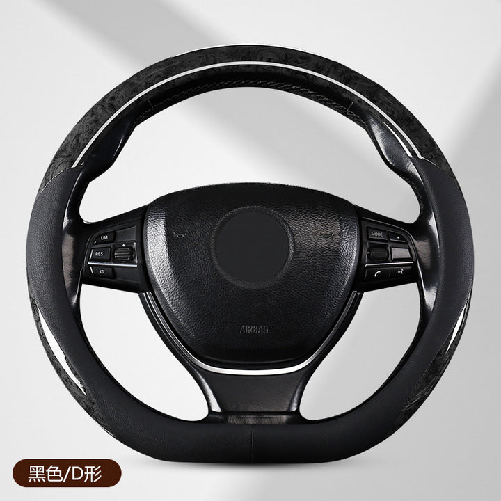 Steering Wheel Grip Cover Thin All Season Universal Car Moisture Wicking Non Slip Grip Cover