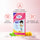 Mavela Pink Wax Hair Removal Strips 10 Pieces – Leg Underarm Peel-Off Wax Kit