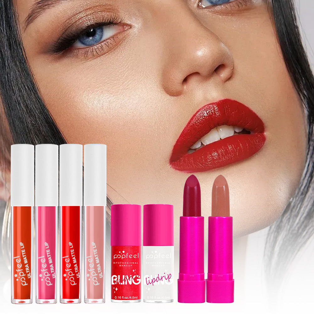 POPFEEL Beginner Makeup Complete Set – Full Combination Holiday Gift Box for Girls & Students