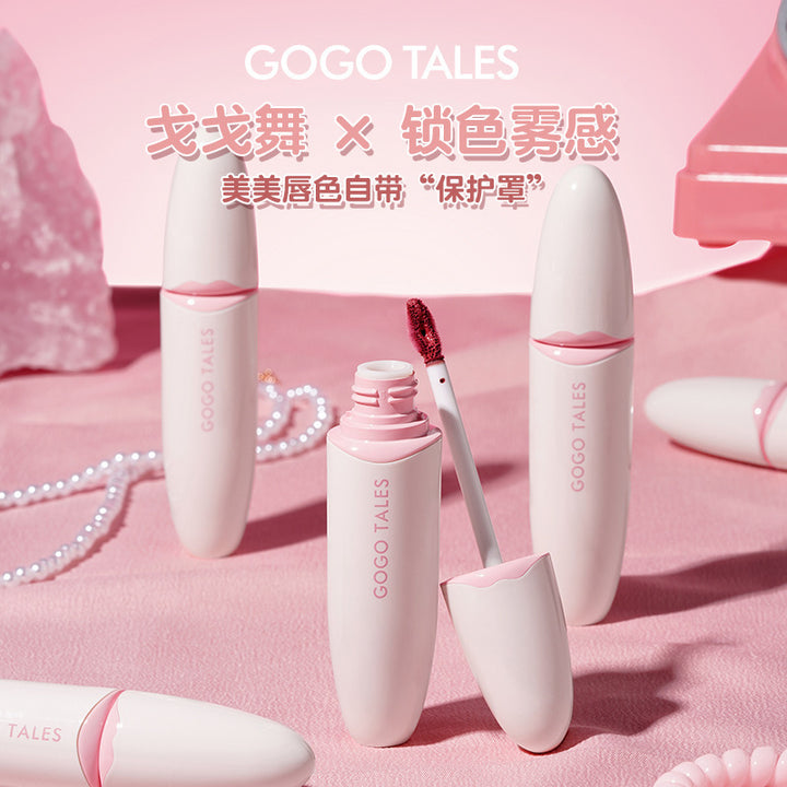 gogotales戈戈舞薄雾不沾杯唇釉水雾面唇露哑光唇彩口红学生GT556