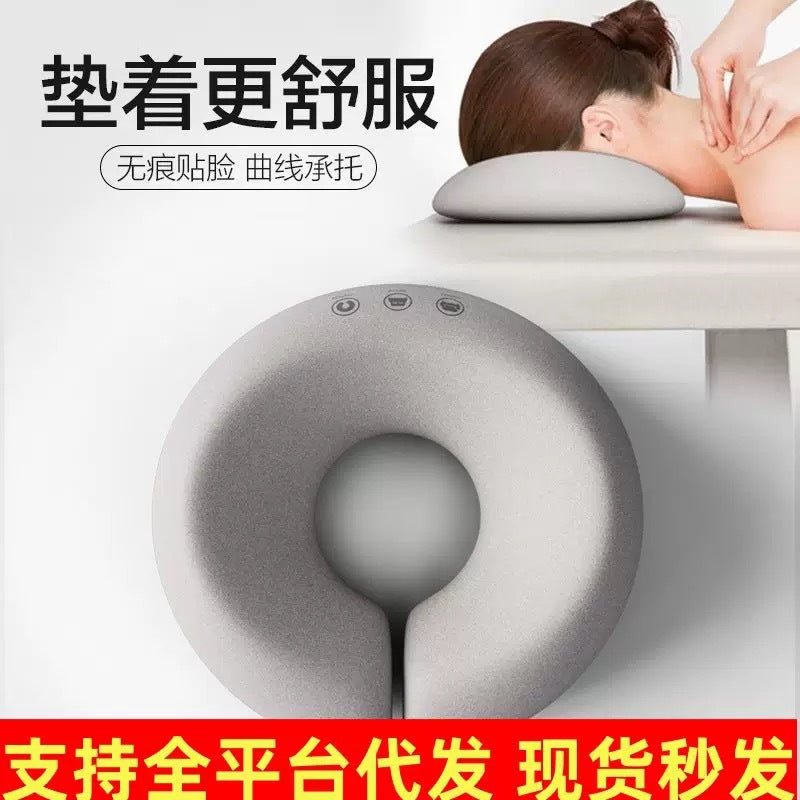 美容院u型趴枕美容床专用枕头推拿按摩趴枕记忆棉面部脸垫趴趴枕