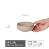 日式复古风陶瓷异形碗创意窑变釉餐具家用米饭碗粥碗小碗饭碗面碗