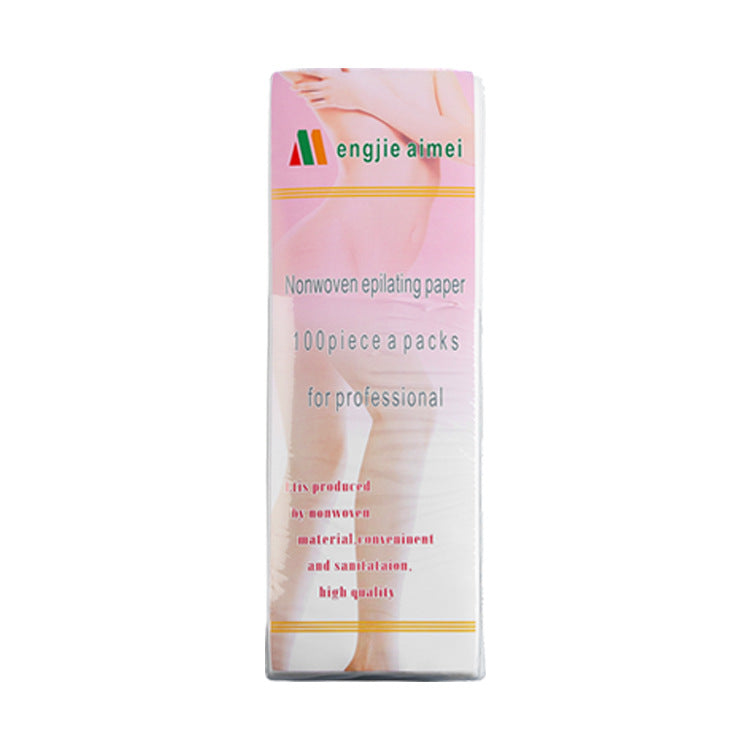 Disposable Wax Strip Roll – Thickened Non-Woven Fabric Hair Removal Wax Paper for Salon Use