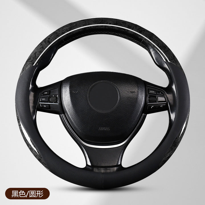 Steering Wheel Grip Cover Thin All Season Universal Car Moisture Wicking Non Slip Grip Cover