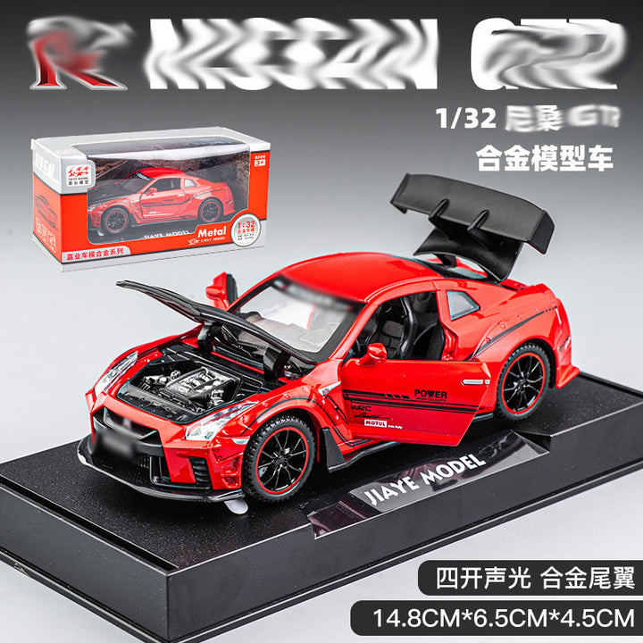 1:32 R 35 Modified Wide Body Car Models Alloy