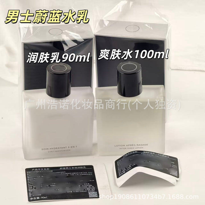 Men's 3 Piece Set Toner 100 ml 90 ml Face Cream 50 ml Gift Box Set