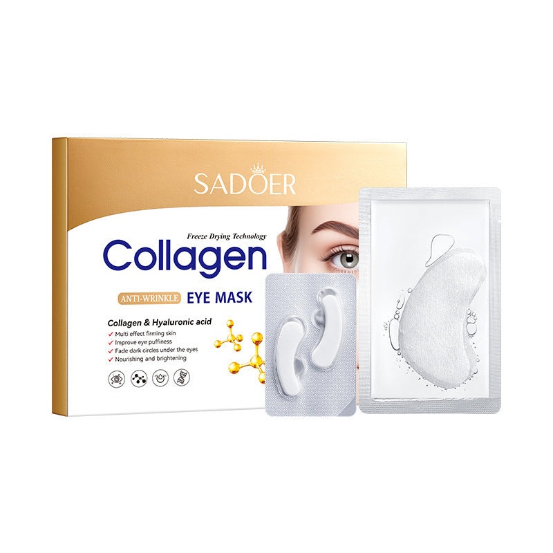 Collagen Moisturizing Lip Mask Patches – Anti-Crack Lip Line Fading Lip Care Treatment