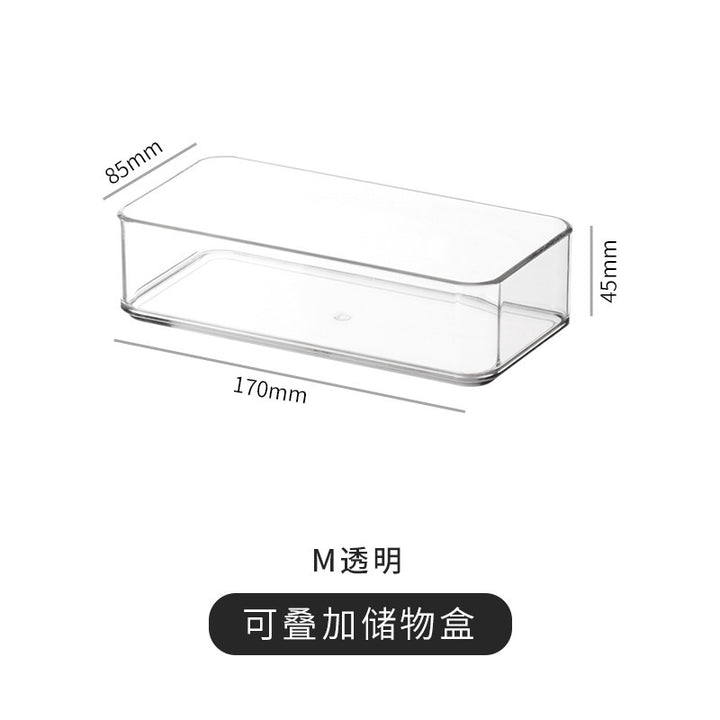 塑料批发抽屉收纳盒桌上轻奢化妆品分格厨具卧室自由组合储物盒