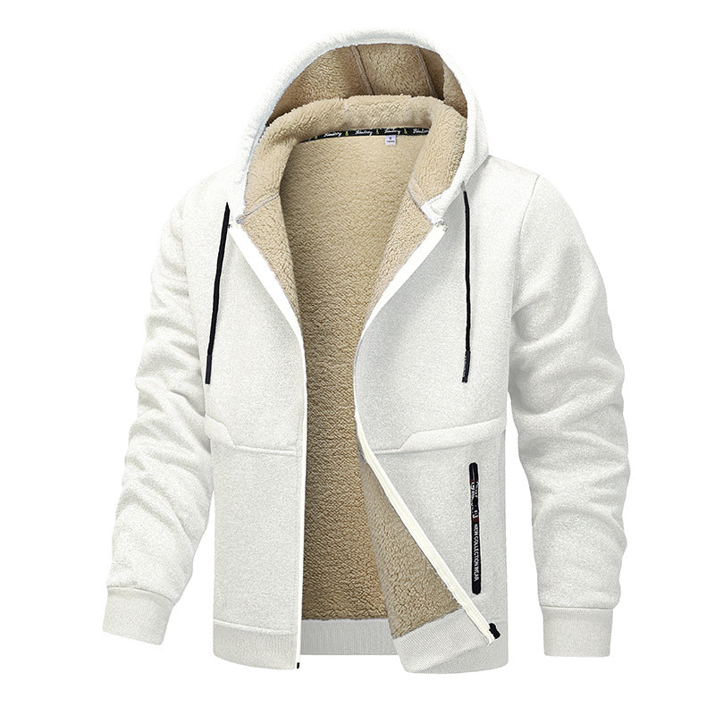 Fall/Winter Thickened Cardigan Hoodie Jacket