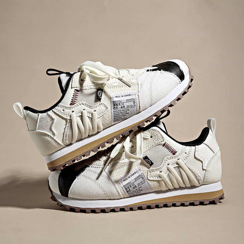 Unique Vintage Shoes Women New Casual Running Shoesins Versatile Sneakers