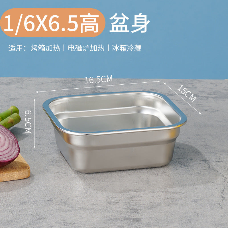 Stainless Steel Commercial Plate Small