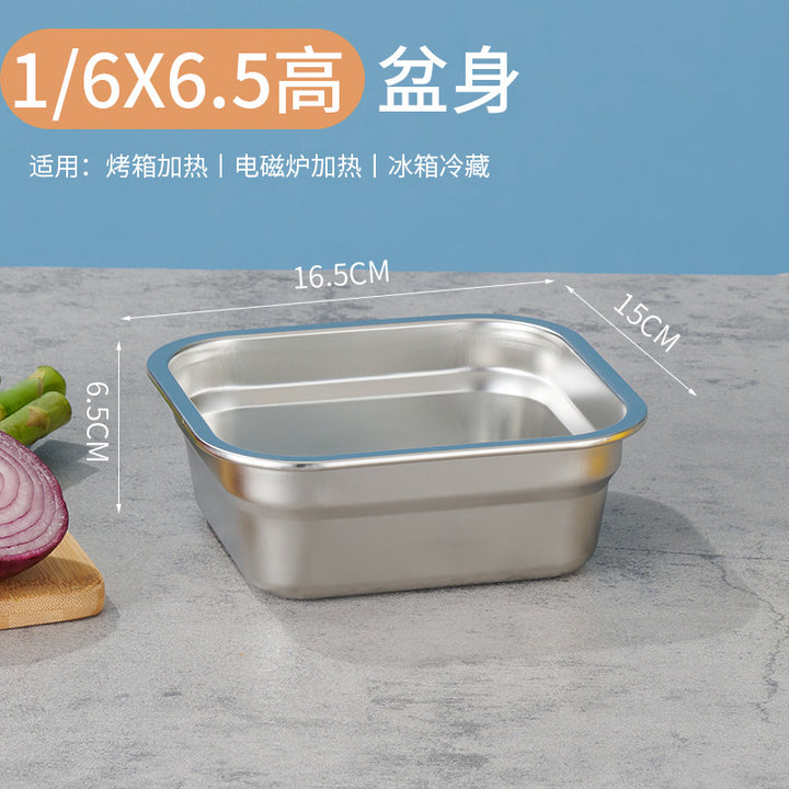 Stainless Steel Commercial Plate Small