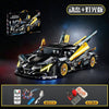 Apollo Sports Car Building Blocks Set – High-Difficulty Drift Racing Car Model Assembly Toy