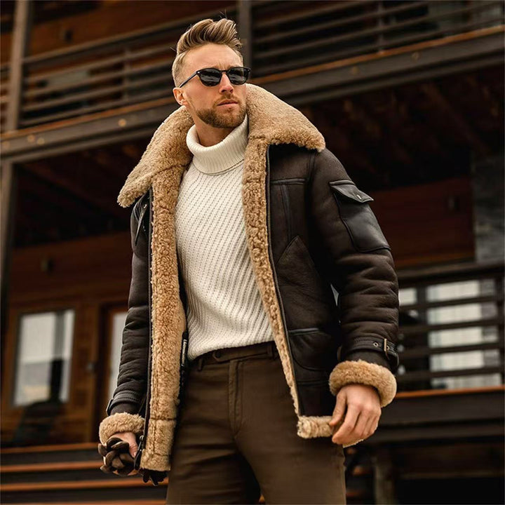 Men Jacket Winter Plus Size Thickened Export Large Men