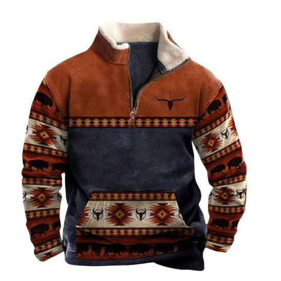 Spring Men's Long Sleeve Hoodie 3 d Casual Fashion Trendy