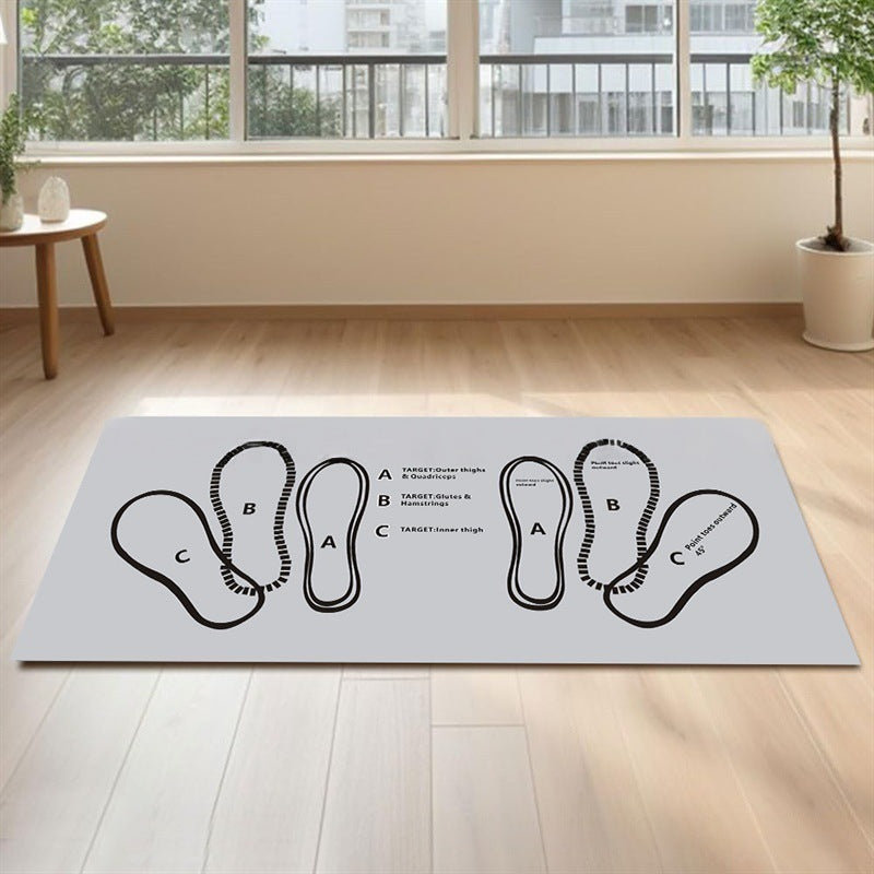 Foot Mat Fitness Floor Mat New Non Slip TEMUDrop Shipping