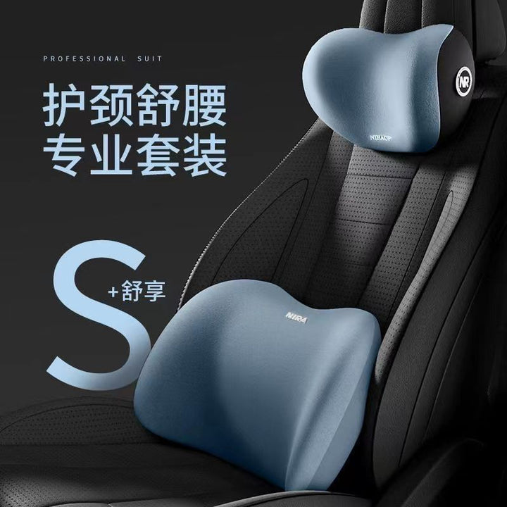 Car Neck Pillow Back Support Car Mount