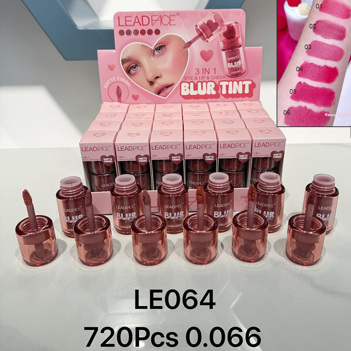 LEADFACE新款24个装化妆品彩妆批发唇彩唇蜜眼影睫毛膏