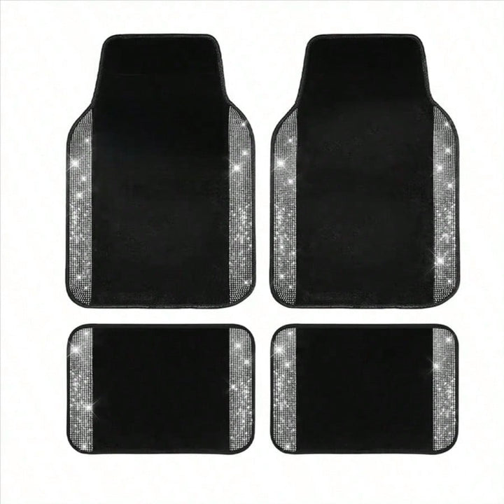 Vintage Car Foot Mat Carpet 4 Piece Set Stain Resistant Floor Mat TEMUFoot Mat Wholesale