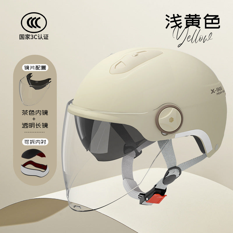 3 c Motorcycle Helmet Men's Women's
