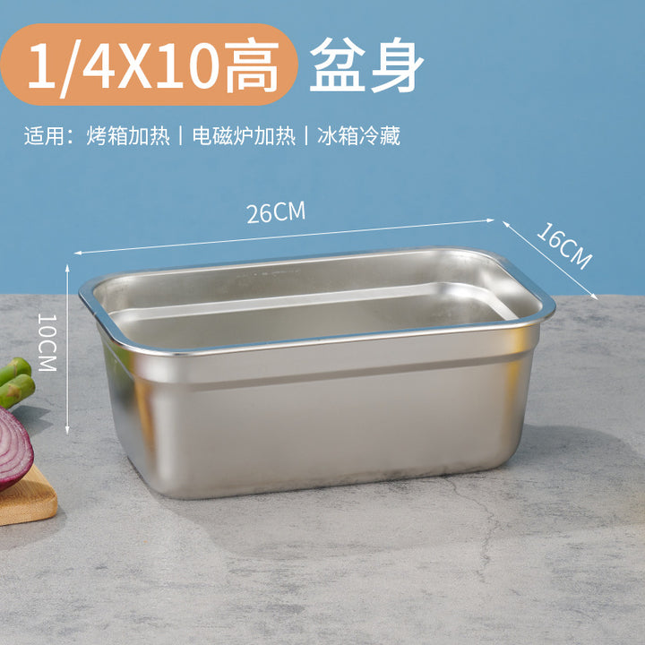 Stainless Steel Commercial Plate Small
