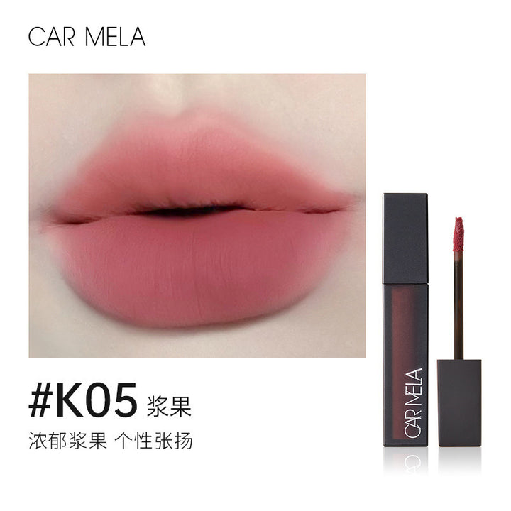 CARMELA Lipstick Brightening Matte Transfer-Proof Lip Mud Lip Gloss