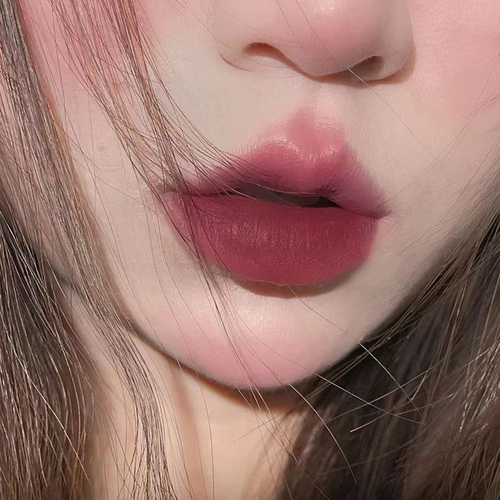 kakashow柔雾唇泥自然裸色显白不易沾杯口红雾面哑光唇釉唇彩厂家