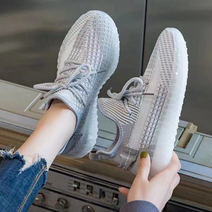 New Summer Shoes Sneakers Breathable Light Casual Korean Style Versatile Running Shoes Women