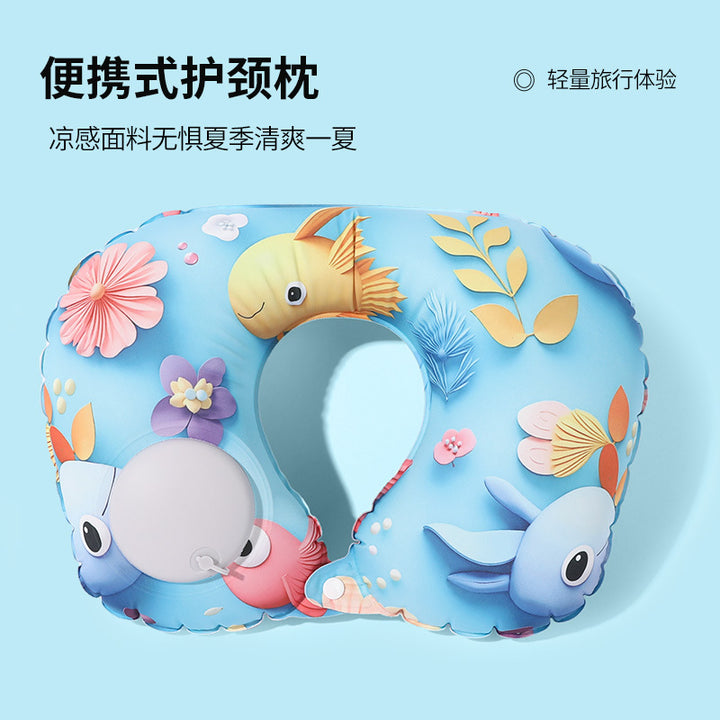 u Portable Neck Pillow Neck Pillow Storage TPU Wholesale