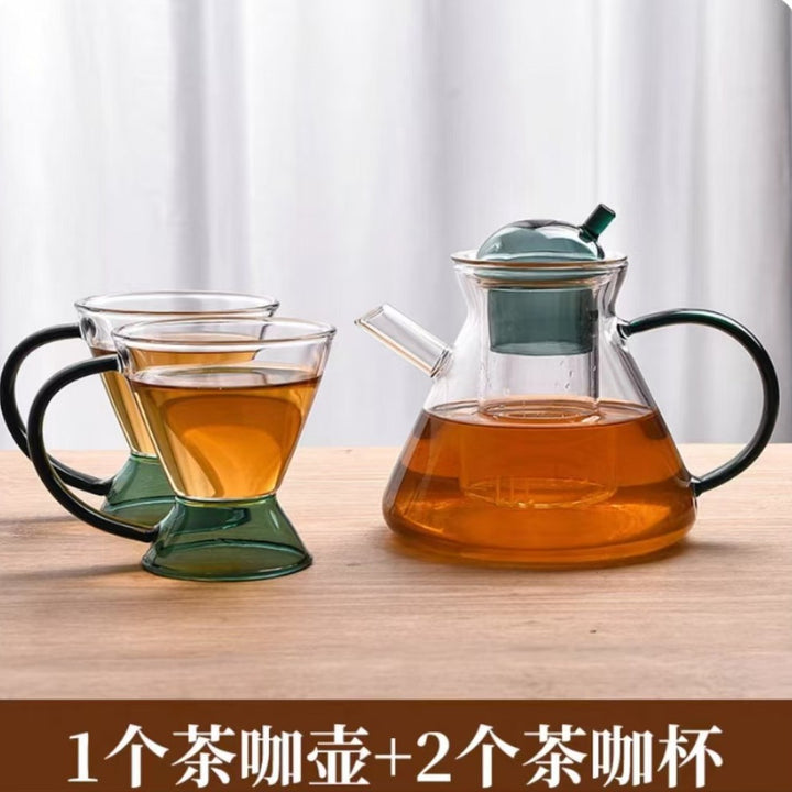 French Light Luxury Glass Transparent Glass Set