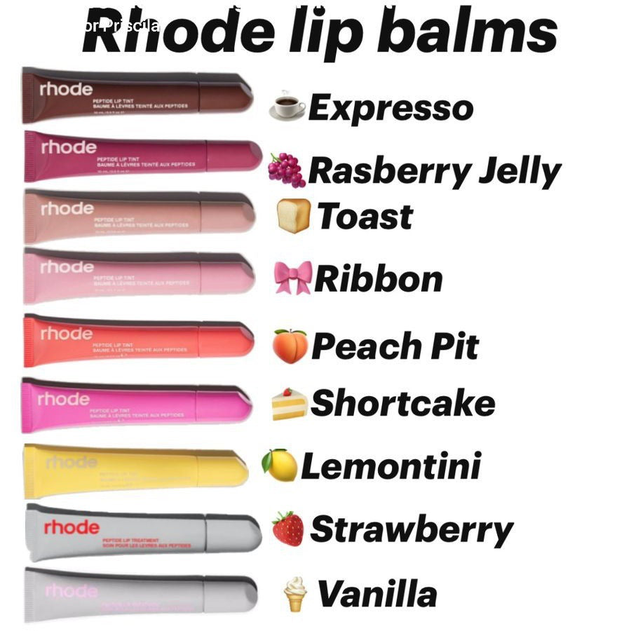 Lip Tint Rhode Lip Gloss hailey Lip Gloss