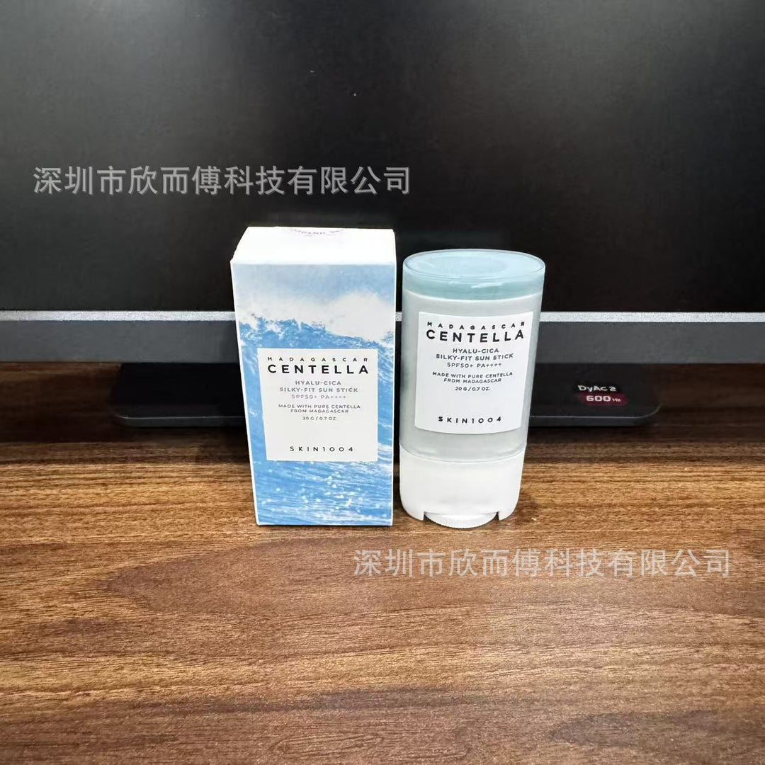跨境SKIN1004积雪草安瓶精华面霜洗面奶小粉棒理肤天使组合套装