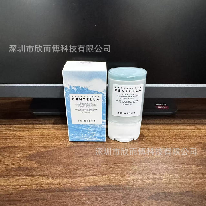 跨境SKIN1004积雪草安瓶精华面霜洗面奶小粉棒理肤天使组合套装