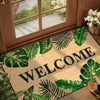 入户门地垫玄关门口除尘脚垫美式花卉换鞋区防滑垫家用水晶绒地垫