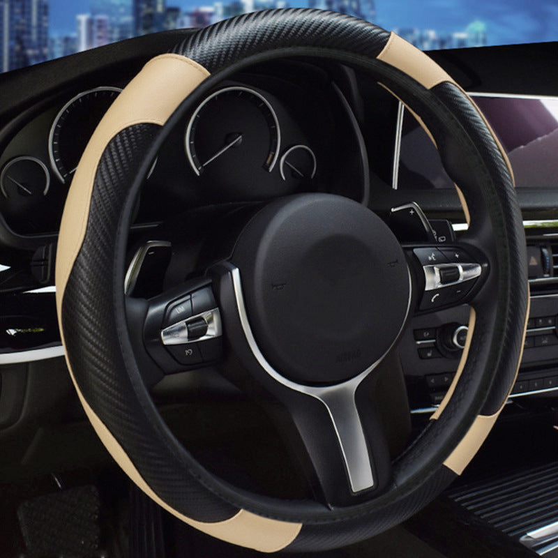 Car Steering Wheel Cover Leather All Season Universal Grip Cover Wholesale