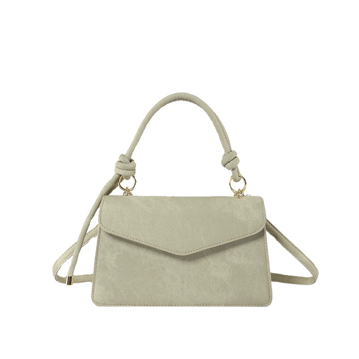 Spring Elegant Fashion Design Single Shoulder Stylish Vintage Minimalist Texture Handheld Crossbody Small