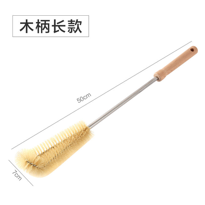 长柄杯刷套装厨房无死角清洁茶渍神器洗水杯瓶子暖壶的刷子奶瓶刷