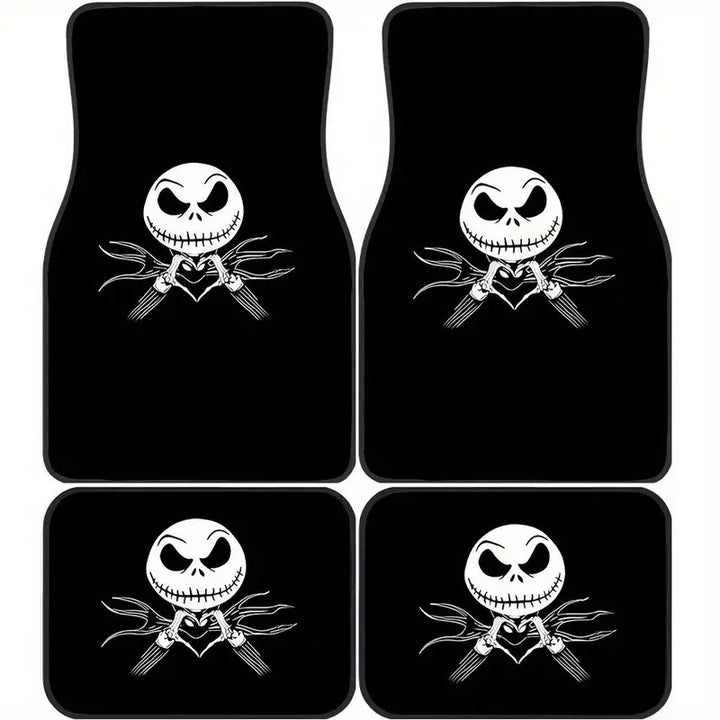 TEMUVintage Nordic Car Foot Mat Carpet 4 Piece Set Stain Resistant Floor Mat TEMUFoot Mat Wholesale