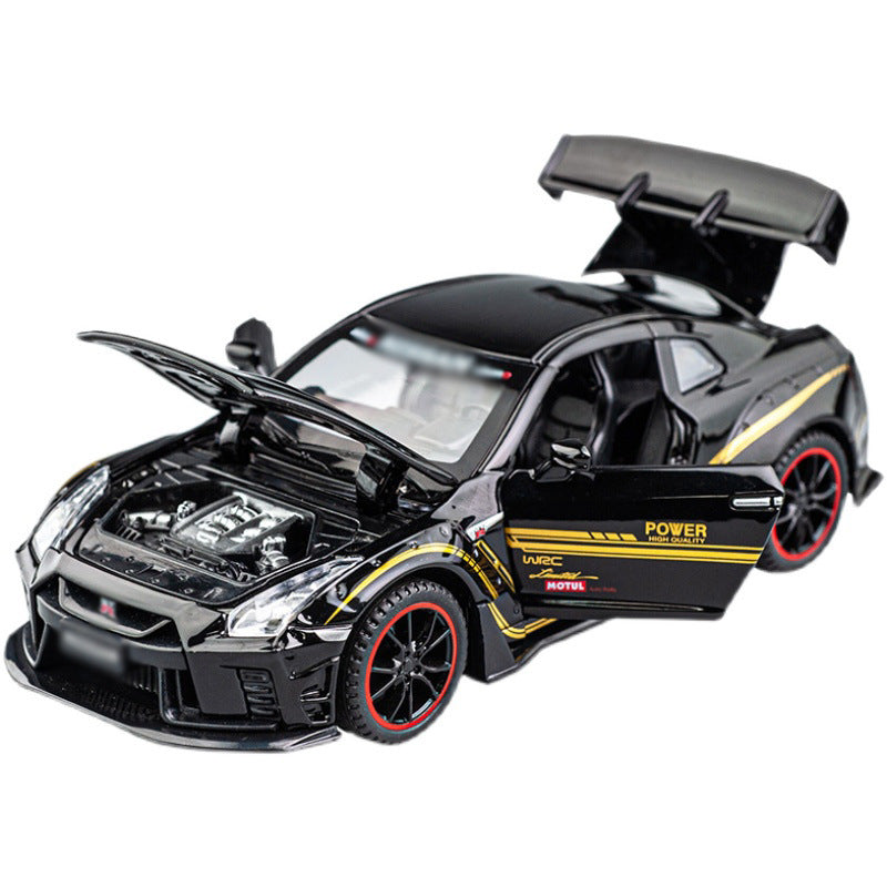 1:32 R35 Modified Wide Body Car Models Alloy合金汽车模型批发