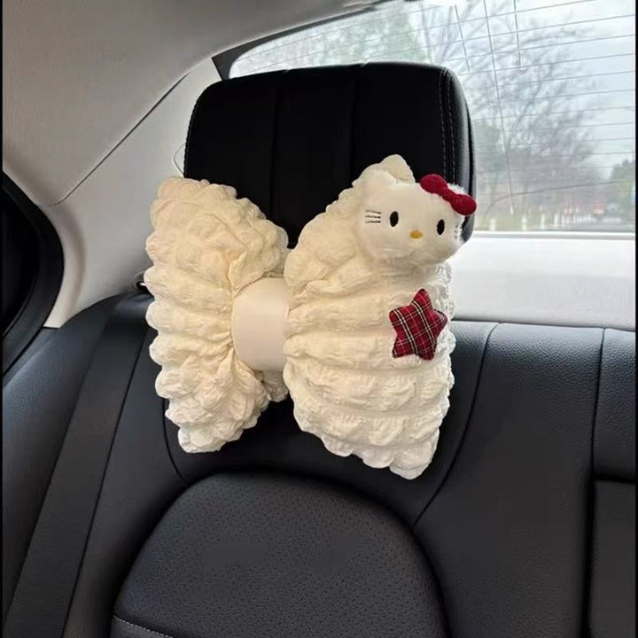 Women Kitty Car Neck Pillow Breathable Car Neck Pillow Car Interior