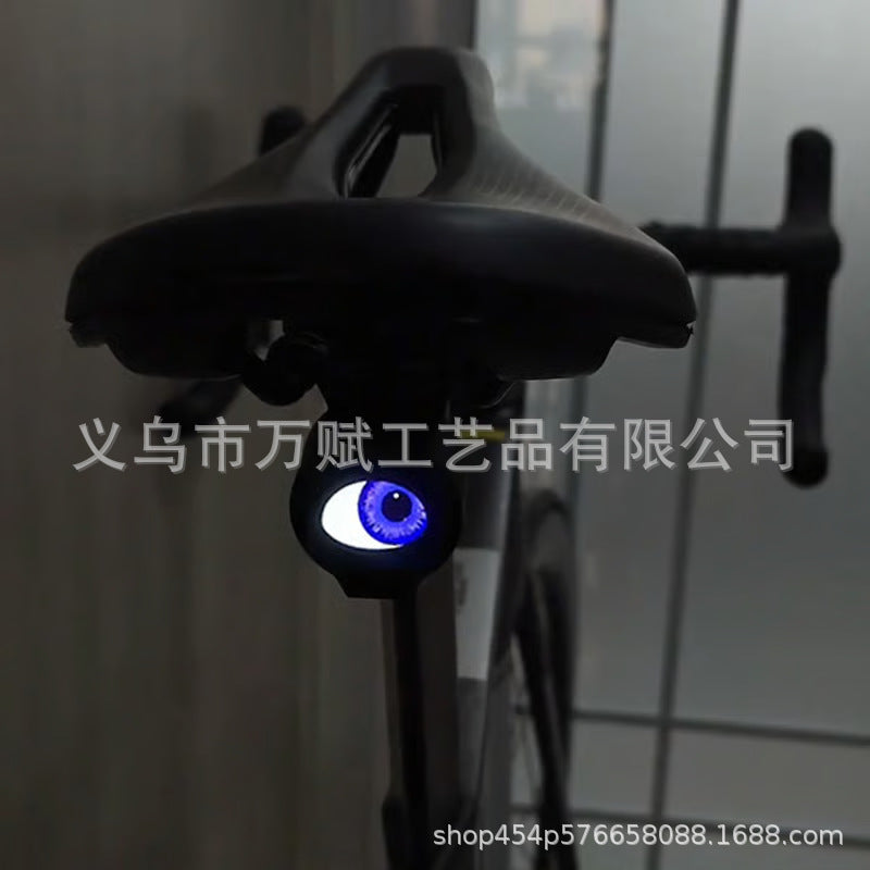 新款Programmable Eyes Rear Bike Lights可编程眼睛自行车后灯