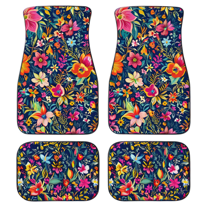 Vintage Car Foot Mat Carpet 4 Piece Set Stain Resistant Floor Mat TEMUFoot Mat Wholesale