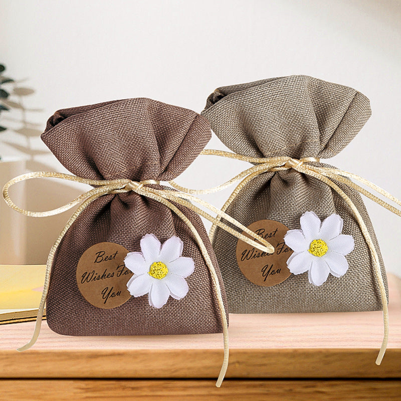 Gardenia Sachet Wardrobe & Car Freshener – Long-Lasting Fragrance Bag for Clothes & Car