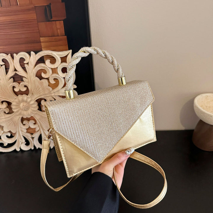 Casual Spring Summer New Stylish Texture Fashion Minimalist Shoulder Crossbody Small Square Bag Women
