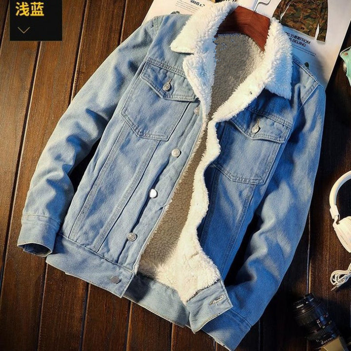 Winter Jacket Men Thickened Fall/Winter Plus Size Cotton