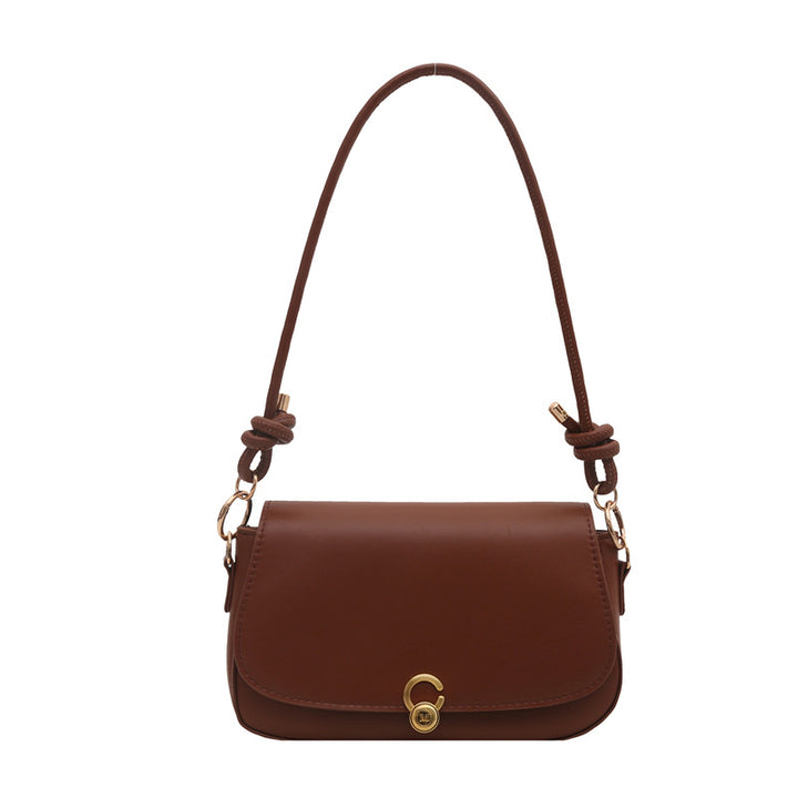 Casual Single Shoulder Underarm Bag New Unique Design Fashion Minimalist Commuter Small Square Bag