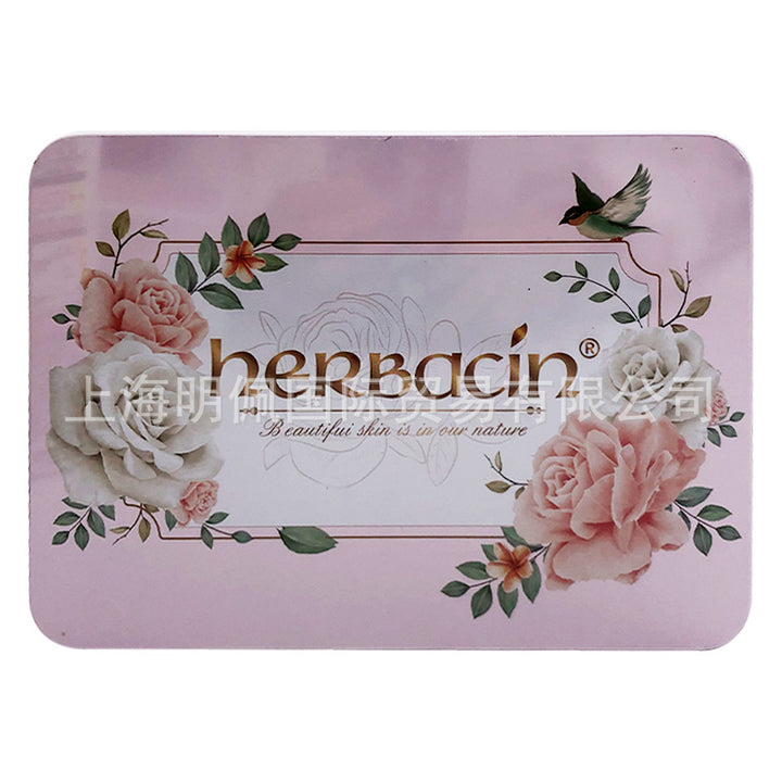Herbacin German Chamomile Hand Cream Gift Set – Rose Tin Box Moisturizing Gift